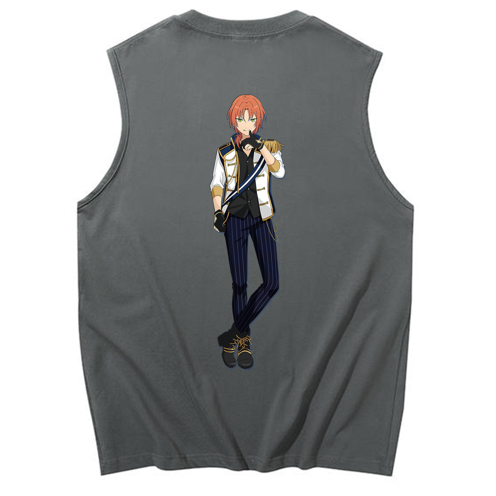 （画像用） あんさんぶるスターズ! Ensemble Stars コットン100％タンクトップ（背面プリント）